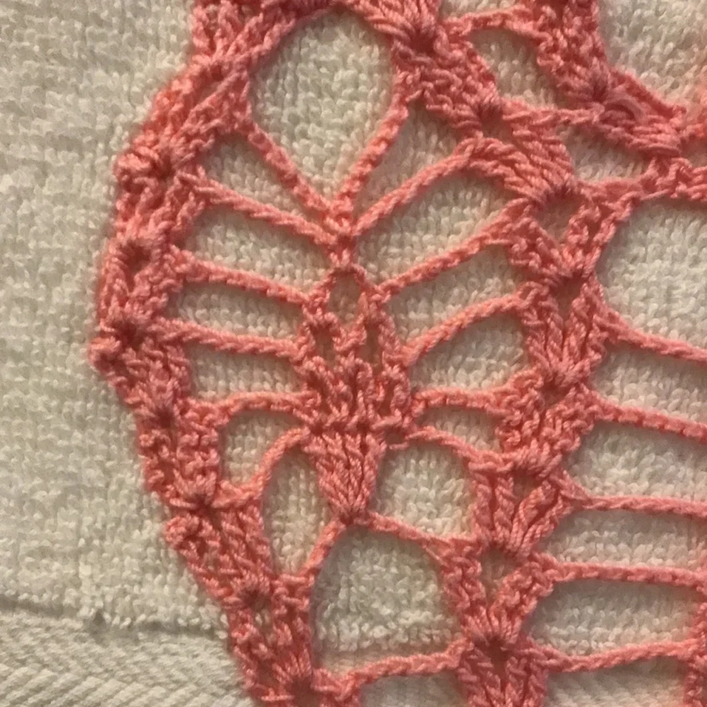 Handmade vintage towel